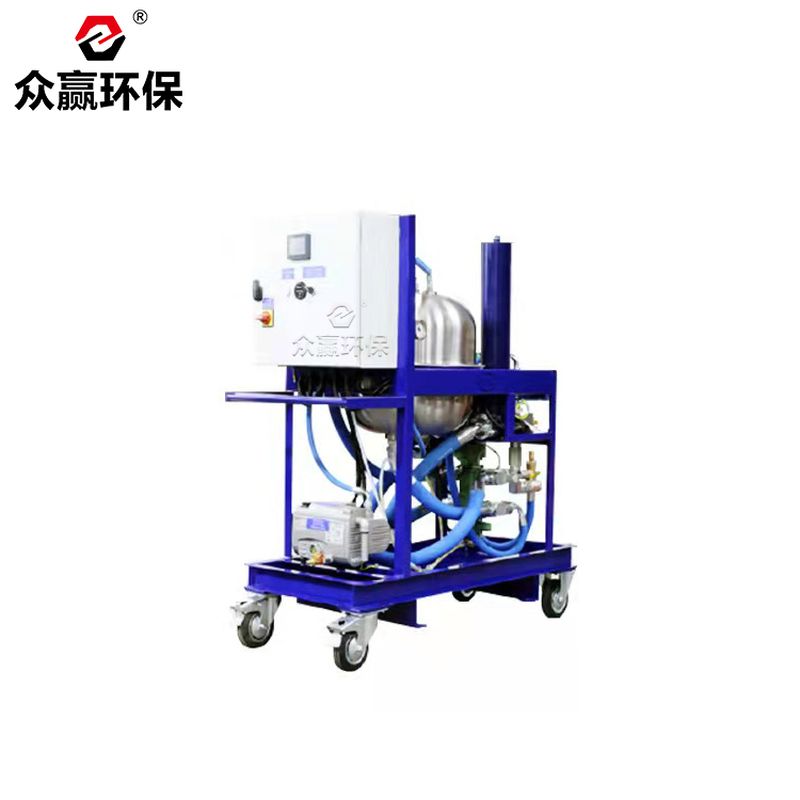 眾贏環(huán)保HNP074R3ZCP移動式油液凈化機(jī)真空凈油機(jī)